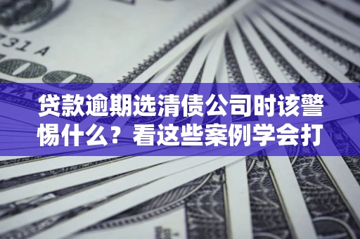 武汉贷款逾期选清债公司时该警惕什么？看这些案例学会打翻身仗