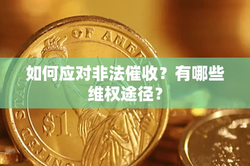 武汉如何应对非法催收？有哪些维权途径？