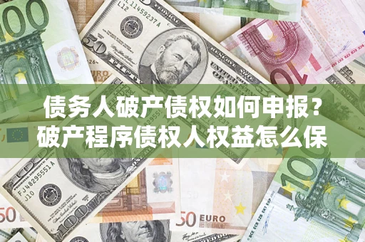 武汉债务人破产债权如何申报？破产程序债权人权益怎么保障？
