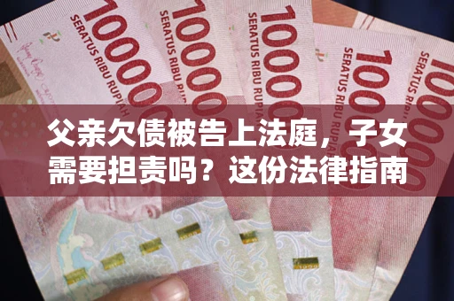 武汉父亲欠债被告上法庭，子女需要担责吗？这份法律指南必须看完