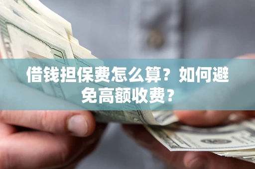 武汉借钱担保费怎么算？如何避免高额收费？