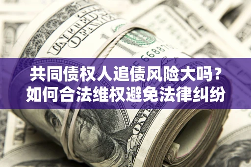 武汉共同债权人追债风险大吗?如何合法维权避免法律纠纷? 武汉共同债权人追债风险大吗?如何合法维权避免法律纠纷?