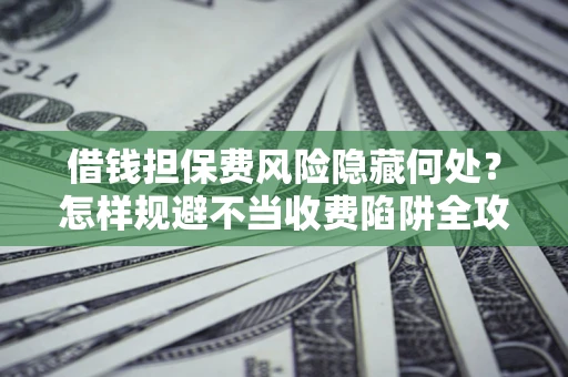 武汉借钱担保费风险隐藏何处？怎样规避不当收费陷阱全攻略！